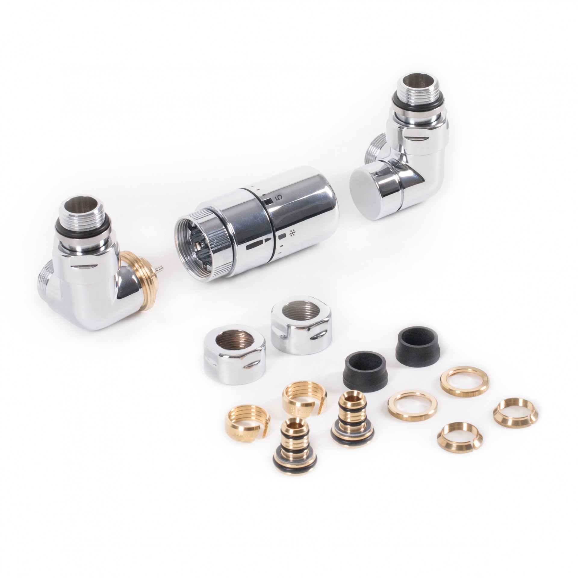 ENSEMBLE THERMOSTATIQUE TRIAXE Chrome