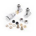 ENSEMBLE VANNE THERMOSTATIQUE ANGULAIRE